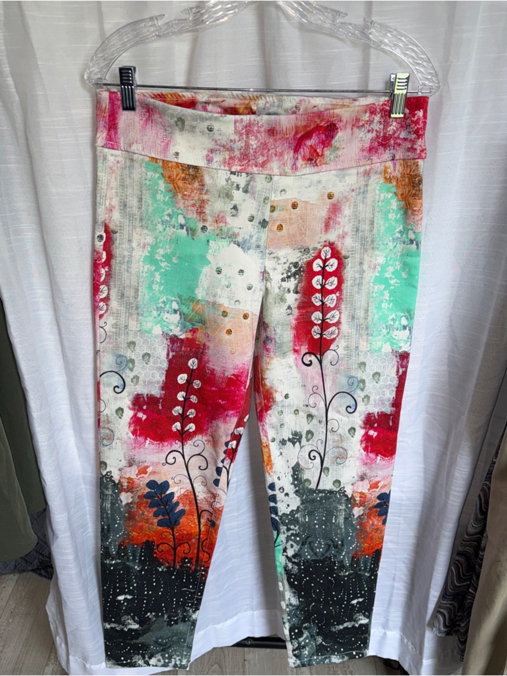 Kids Printed Active Leggings - Multicolor